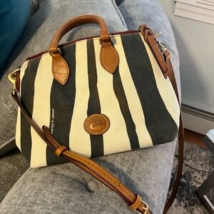 Dooney and Bourke Zebra Print Satchel